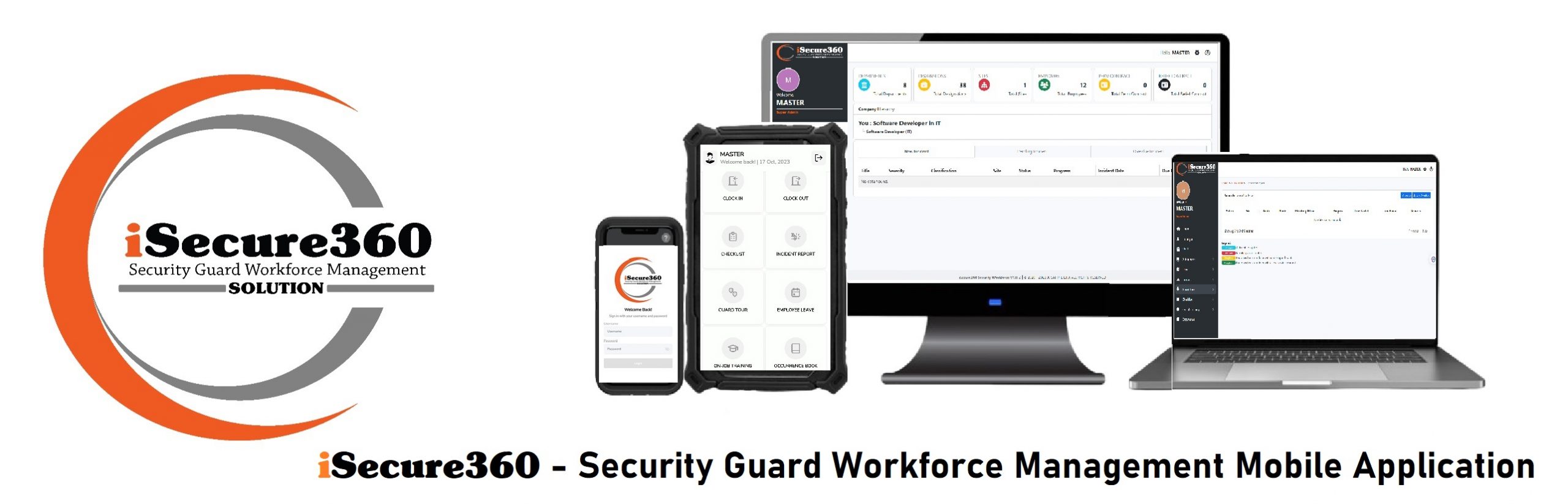 iSecure360 - Security Guard Workforce Management Mobile Application